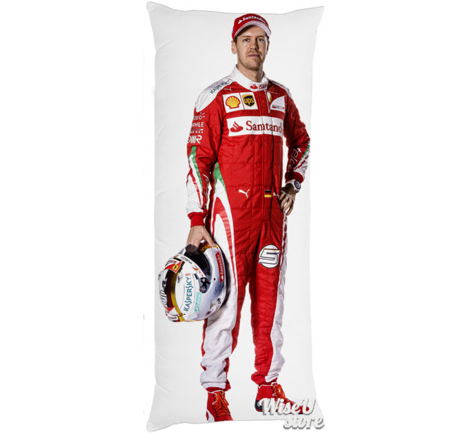 Sebastian Vettel Full Body Pillow case Pillowcase Cover