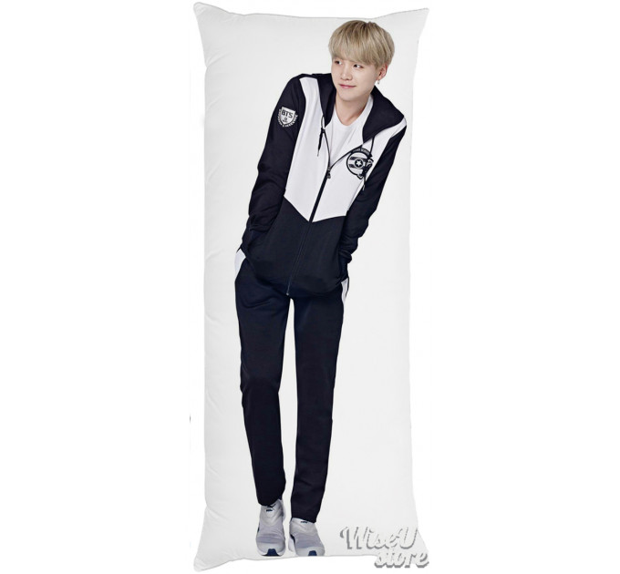 Suga Min Yoon Gi ( BTS ) Full Body Pillow case Pillowcase Cover