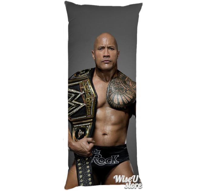 THE ROCK WWE Full Body Pillow case Pillowcase Cover