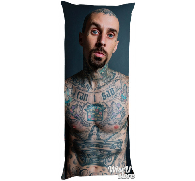 Travis Barker Full Body Pillow case Pillowcase Cover
