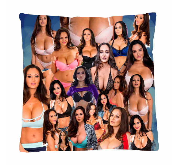 AVA ADDAMS Photo Collage Pillowcase 3D