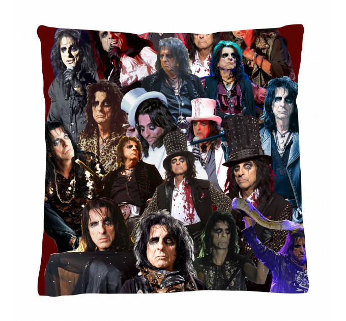 Alice Cooper Photo Collage Pillowcase 3D