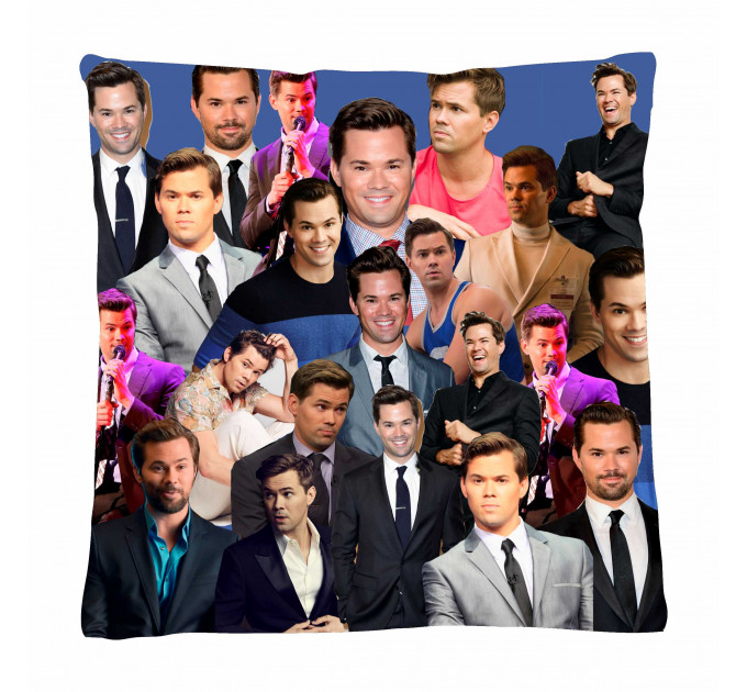 Andrew Rannells Photo Collage Pillowcase 3D