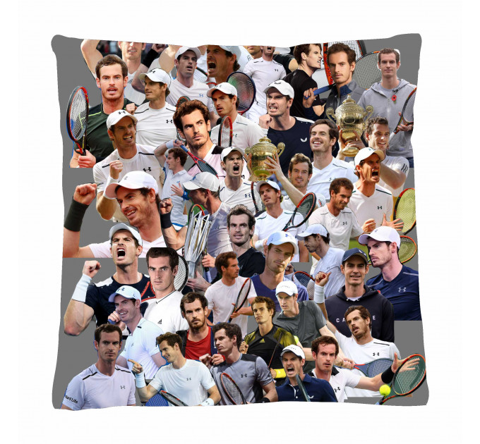 Andy Murray Photo Collage Pillowcase 3D