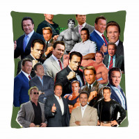 Arnold Schwarzenegger Photo Collage Pillowcase 3D