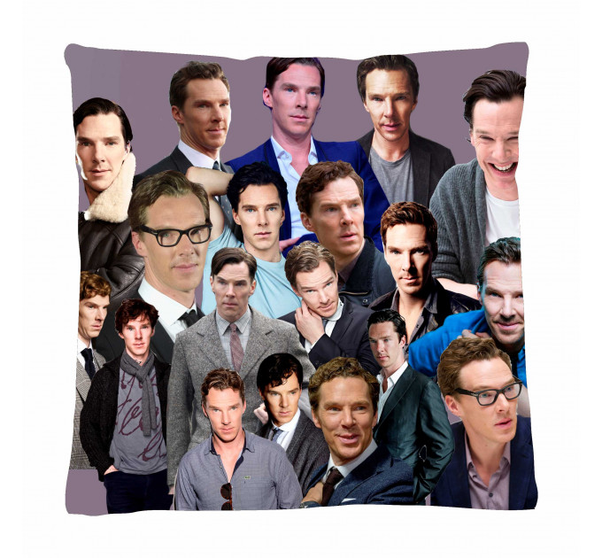 Benedict Cumberbatch  Photo Collage Pillowcase 3D