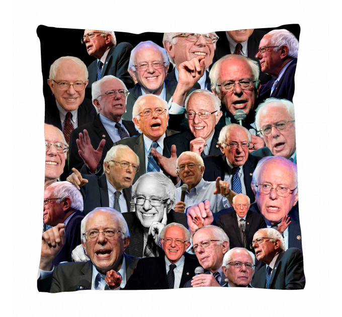Bernie Sanders  Photo Collage Pillowcase 3D