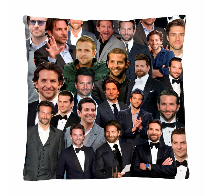 Bradley Cooper  Photo Collage Pillowcase 3D