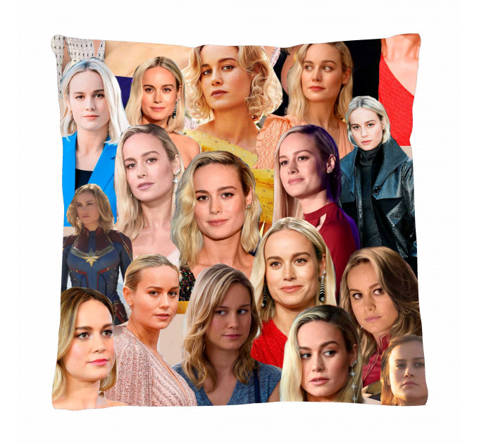 Brie Larson Photo Collage Pillowcase 3D