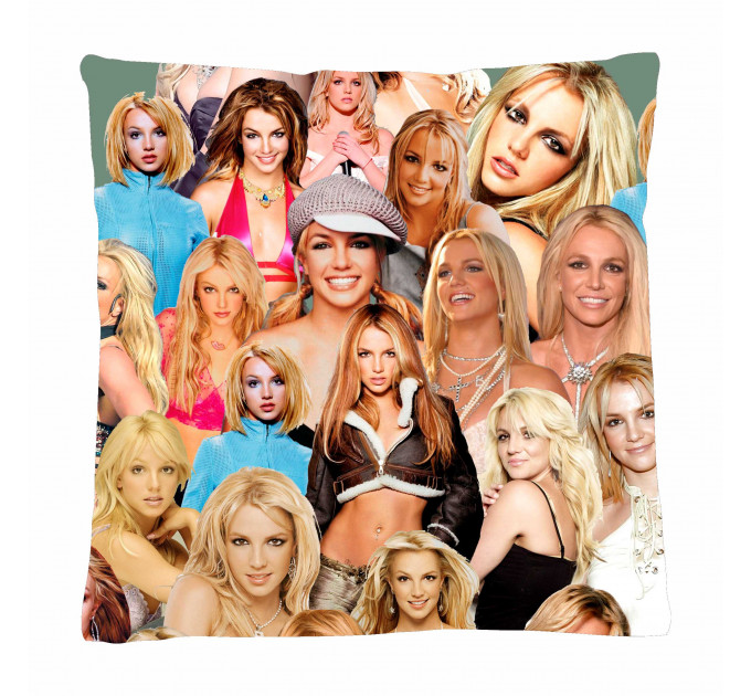 Britney Spears Photo Collage Pillowcase 3D