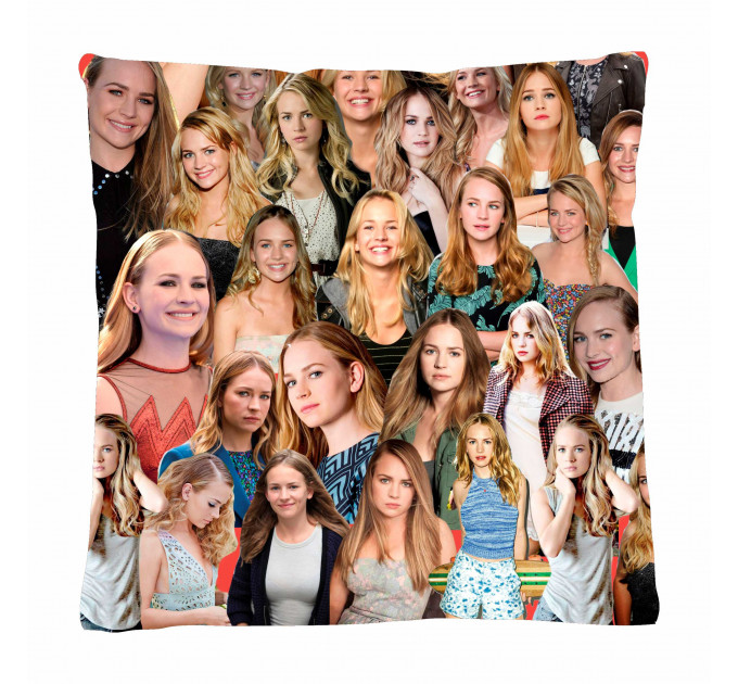 Britt Robertson Photo Collage Pillowcase 3D