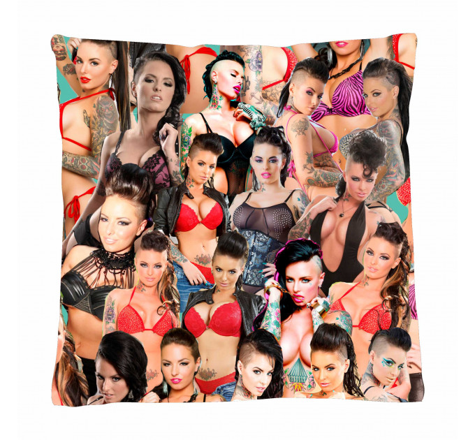 Christy Mack Photo Collage Pillowcase 3D