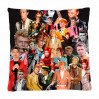 David Bowie Photo Collage Pillowcase 3D
