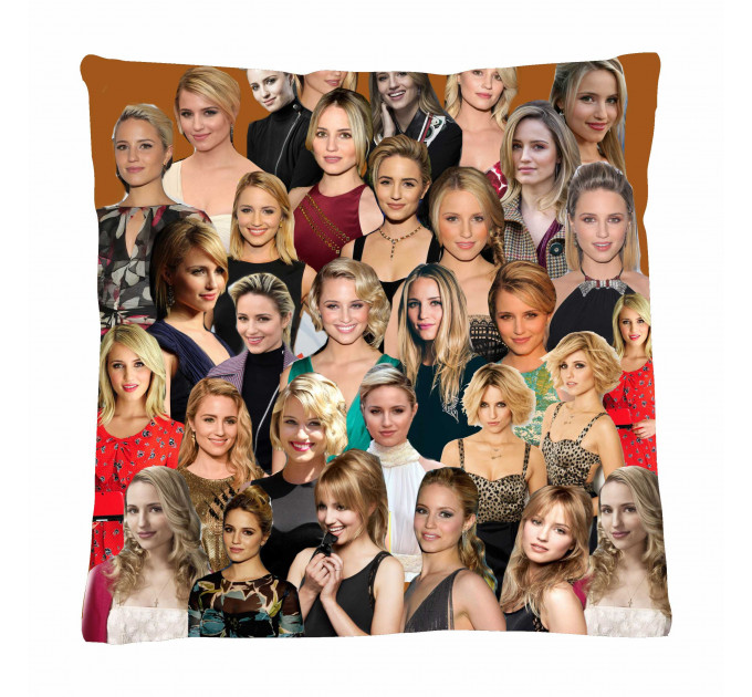 Dianna Agron Photo Collage Pillowcase 3D