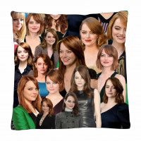 Emma Stone  Photo Collage Pillowcase 3D