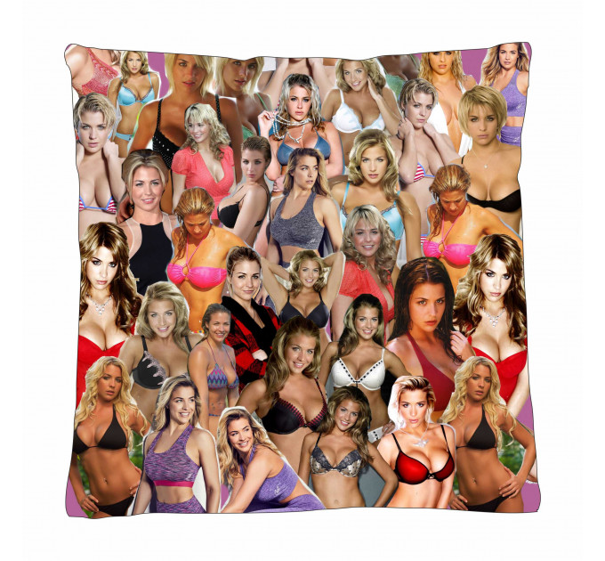 Gemma Atkinson Photo Collage Pillowcase 3D
