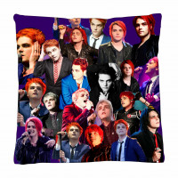 Gerard Way Photo Collage Pillowcase 3D