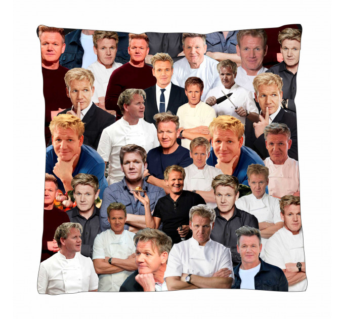 Gordon Ramsay Photo Collage Pillowcase 3D