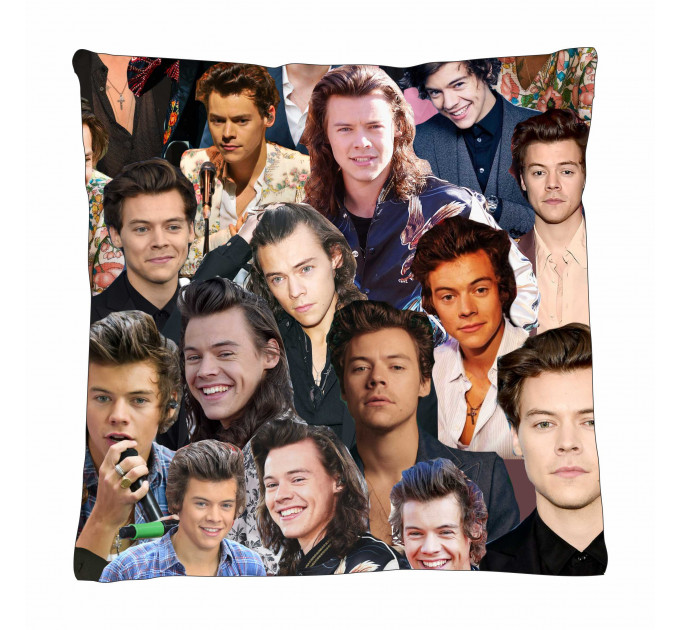 HARRY STYLES Photo Collage Pillowcase 3D