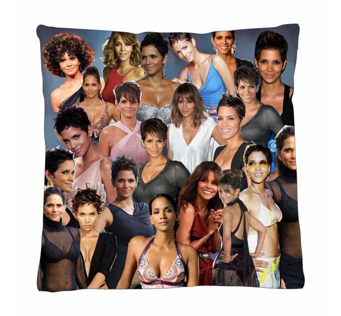 Halle Berry Photo Collage Pillowcase 3D