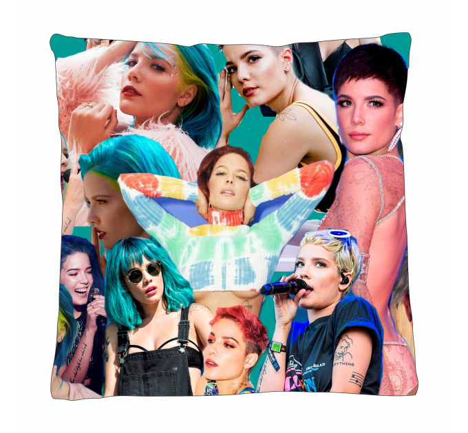 Halsey Photo Collage Pillowcase 3D
