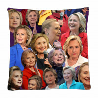 Hillary Clinton Photo Collage Pillowcase 3D