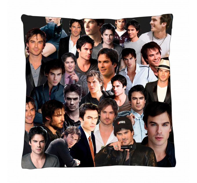 IAN SOMERHALDER Photo Collage Pillowcase 3D