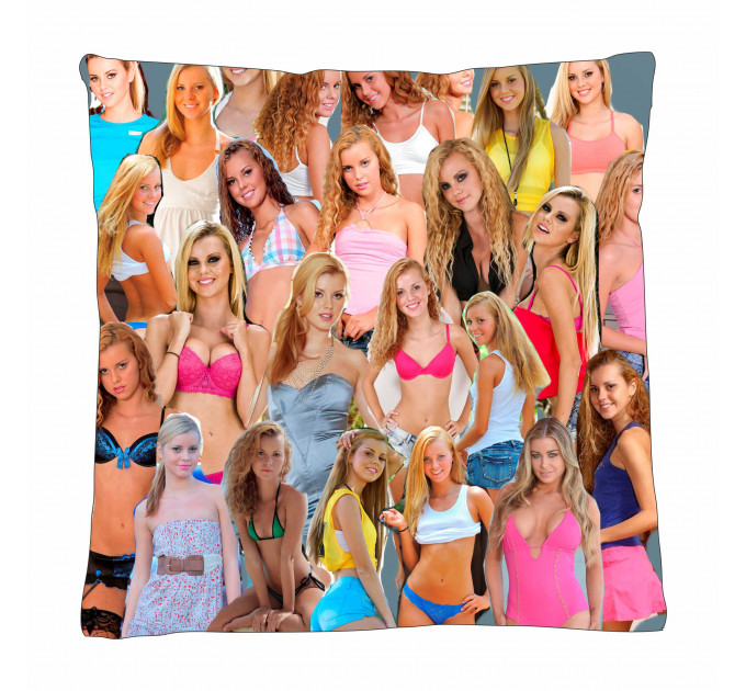 JESSIE ROGERS  Photo Collage Pillowcase 3D
