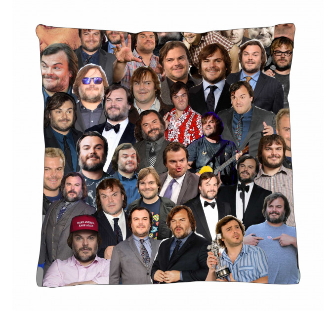 Jack Black Photo Collage Pillowcase 3D