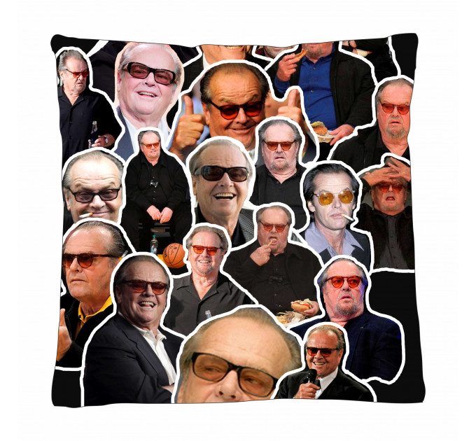Jack Nicholson Photo Collage Pillowcase 3D