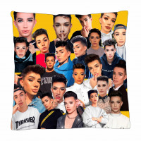 James Charles Photo Collage Pillowcase 3D
