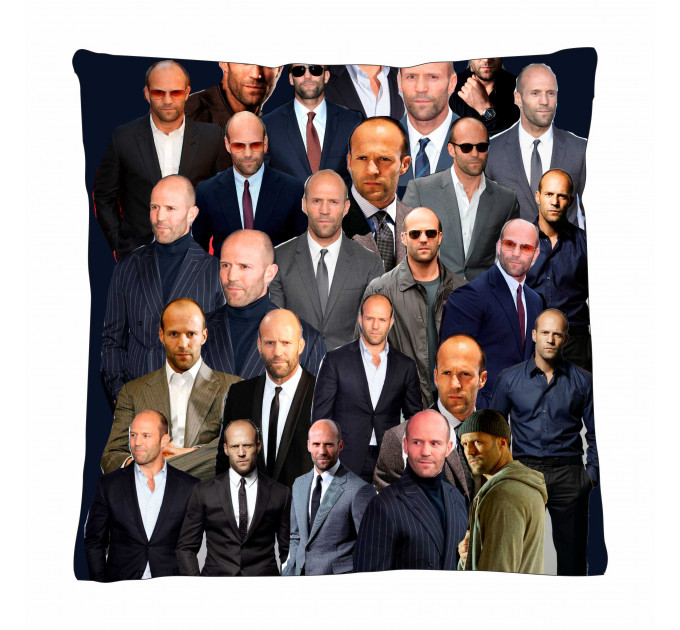 Jason Statham Photo Collage Pillowcase 3D