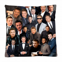 Jeremy Renner  Photo Collage Pillowcase 3D