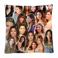Jessica Biel  Photo Collage Pillowcase 3D