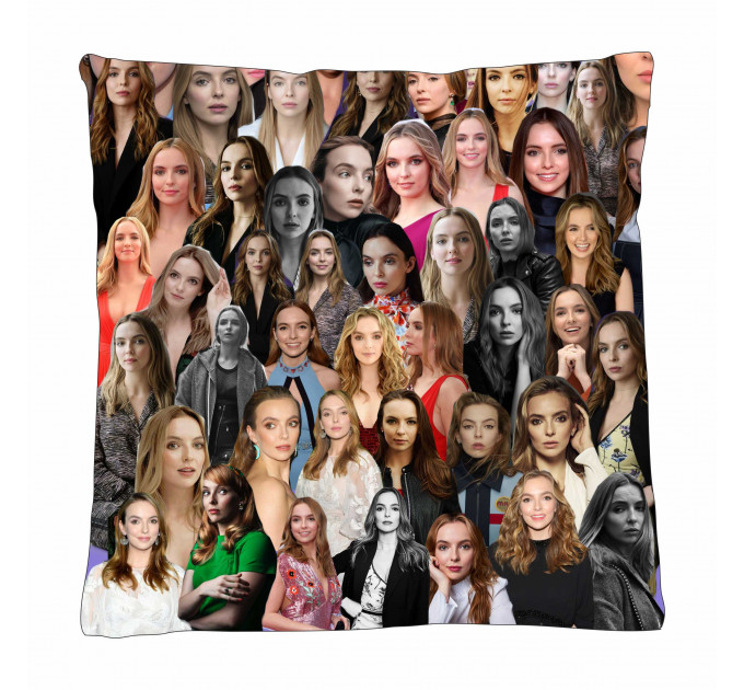 Jodie Comer Photo Collage Pillowcase 3D