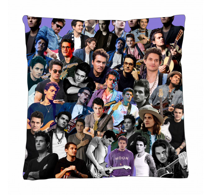 John Mayer Photo Collage Pillowcase 3D