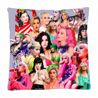 KATY PERRY Photo Collage Pillowcase 3D