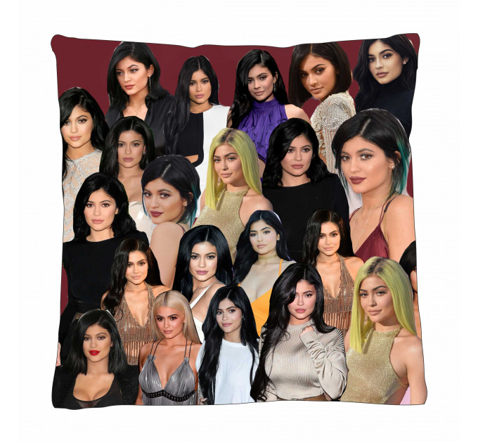 KYLIE JENNER Photo Collage Pillowcase 3D