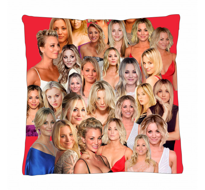 Kaley Cuoco Photo Collage Pillowcase 3D