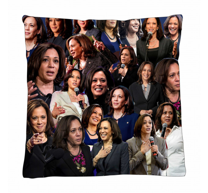 Kamala Harris Photo Collage Pillowcase 3D