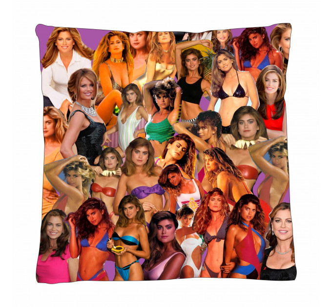 Kathy Ireland Photo Collage Pillowcase 3D