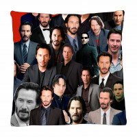 Keanu Reeves Photo Collage Pillowcase 3D