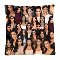 Kim Kardashian Photo Collage Pillowcase 3D