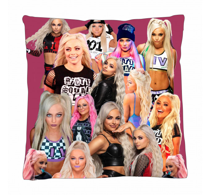 LIV MORGAN  Photo Collage Pillowcase 3D