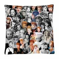 LUCILLE BALL  Photo Collage Pillowcase 3D