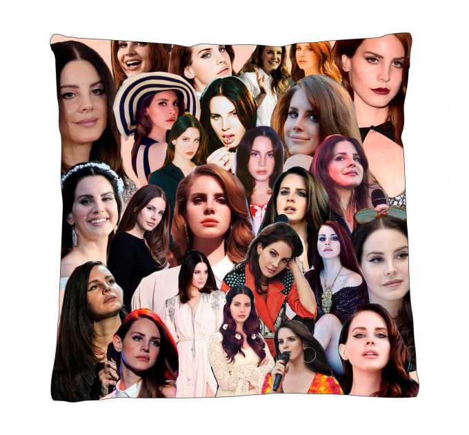 Lana Del Rey  Photo Collage Pillowcase 3D