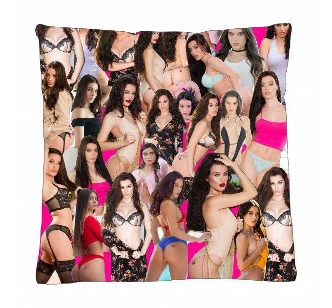 Lana Rhoades  Photo Collage Pillowcase 3D