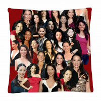 Lucy Liu Photo Collage Pillowcase 3D
