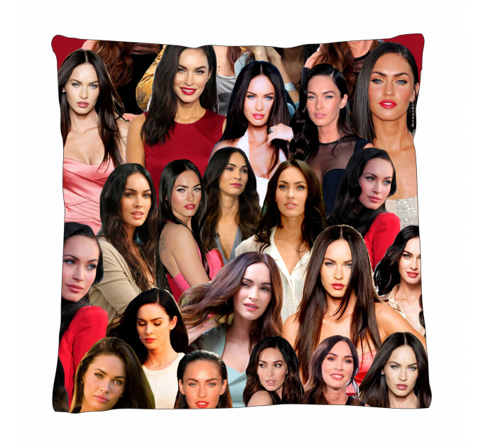 MEGAN FOX Photo Collage Pillowcase 3D