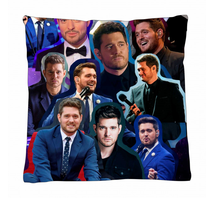 MICHAEL BUBLE Photo Collage Pillowcase 3D